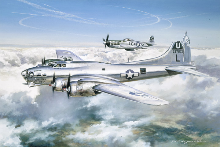 B-17G Flying Fortress 'Remember Me?' of the 457th B.G., 8th Air Force 