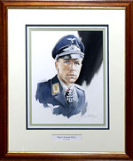 Major Helmut Wick - Original aviation art painting