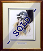 General Adolf Galland - Original aviation art painting