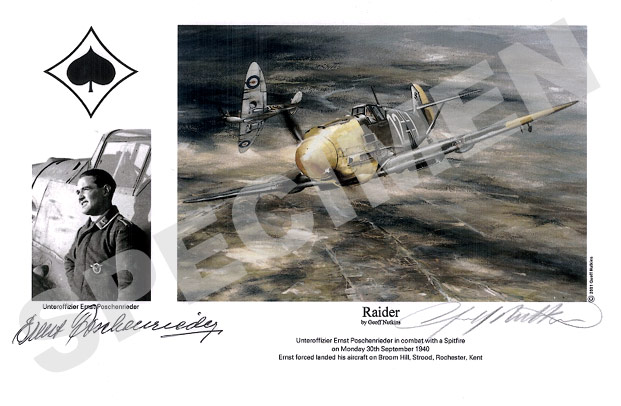 Unteroffizier Ernst Poschenrieder : Raider