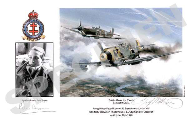 Squadron Leader Peter Brown : Battle Above the Clouds