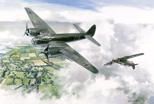 Moment in Time - Scenes of the Battle of Britain print