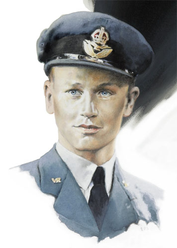 Wing Commander Tom Neil - Individuals print