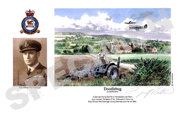 Pilot Officer Ron Pottinger : Doodlebug