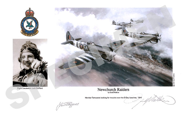 Flight Lieutenant Jack Stafford : Newchurch Raiders
