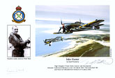 Sqdn Leader Lawrence 'Pinkie' Stark - Jabo Hunter - Pilot Portrait print