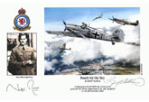 Pilot Officer Nigel Rose - Reach for the Sky - Pilot Portrait print