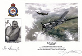 Pilot Officer Tom Sherrington - Fallen Eagle - Pilot Portrait print