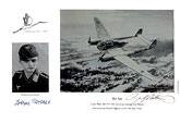 Unteroffizier Lothar Mothes - Sky Spy - Pilot Portrait print