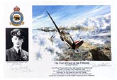 Wing Commander Thomas F. Neil - The First of Four on the Fifteenth - Pilot Portrait print