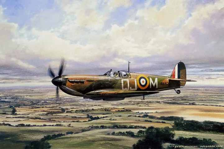 Spitfire on Patrol