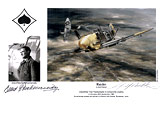 Luftwaffe Signatures - Unteroffizier Ernst Poschenrieder - Raider